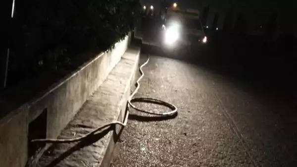 Light Up Lagos Project; How Policemen Foiled Cable Theft By Two Vandals In Lagos